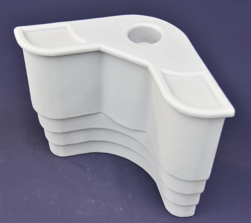 Corner Insert with Cup Holder Pontoon Boat Furniture