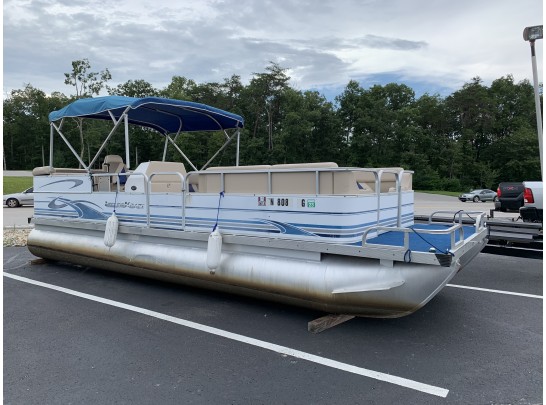 2003 24' Leisure Kraft Pontoon