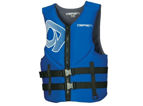 O'Brien Adult Men's Traditional Neoprene Life Vest- Blue