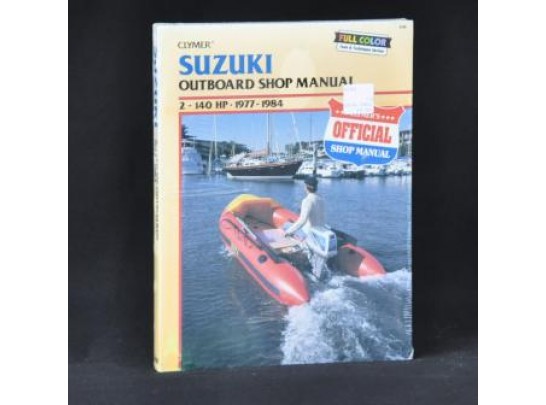 Suzuki Outboard Shop Manual 1977-1984 (Clymer PN B780)