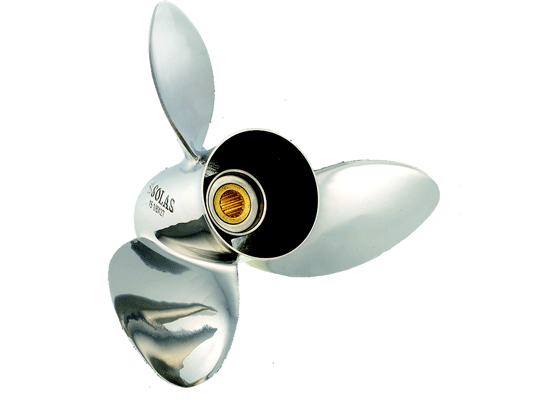 Solas HR Titan Outboard Motor Propeller (Solas PN 3451-139-17)