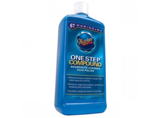 Meguiar's One Step Compound Aggressive Cleaner Plus Polish #67