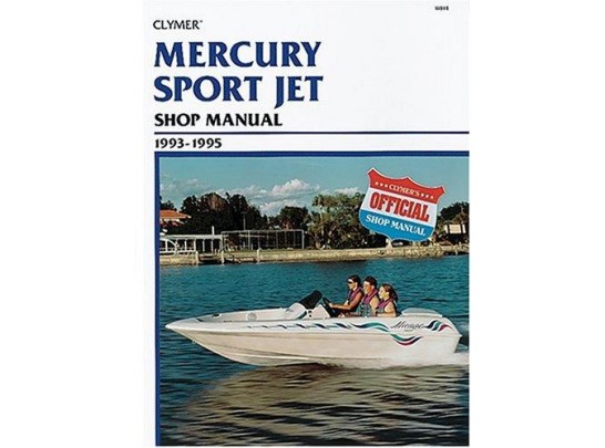 Mercury Sport Jet Shop Manual 1993-1995 (Clymer W815)