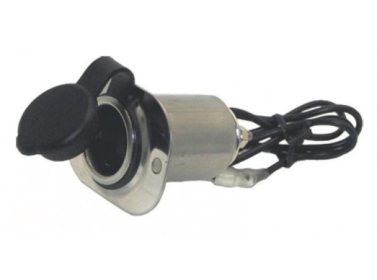 Boater Sports Stainless Steel 12V DC Power Socket 51421