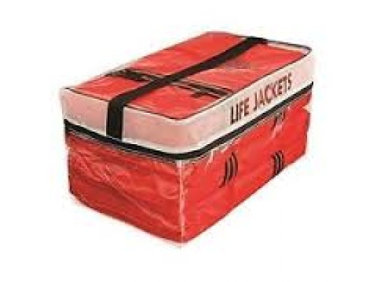 4 Pack Orange Adult Life Vest 