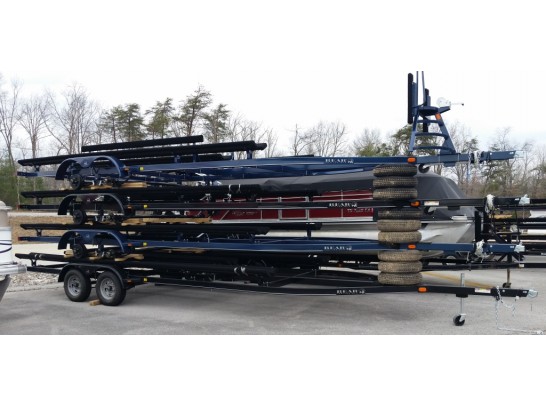 22' Tri-Toon Trailer with Surge Brakes