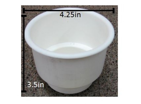 Standard White Cup Holder Insert 