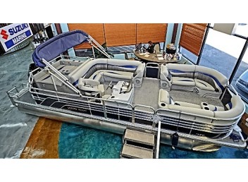 24' Prestige Model Rear Lounger Pontoon Boat