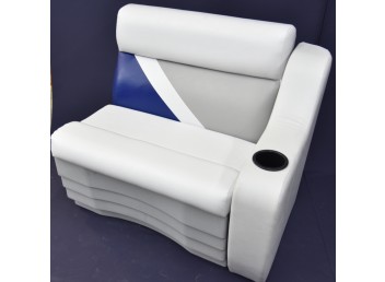 30” Straight Bench Seat with Armrest