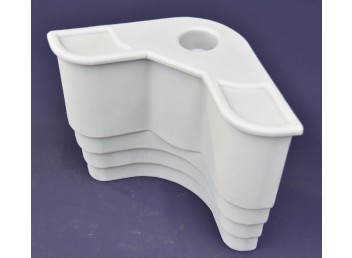 Corner Insert with Cup Holder