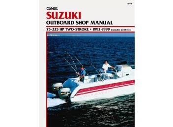 Suzuki Outboard Shop Manual 1992-1999 (Clymer PN B779)