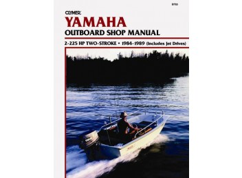 Yamaha Outboard Shop Manual 2-225HP 2-Stroke 1984-1989 (Clymer B783)