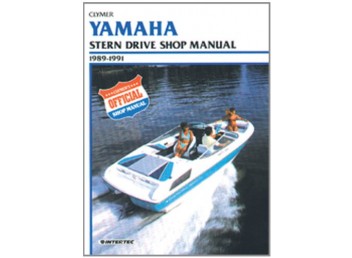 Yamaha Stern Drive Shop Manual 1989-1991 (Clymer B787)