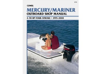 Mercury/Mariner Outboard Shop Manual 4-90 HP 1995-2000 (Clymer B710)