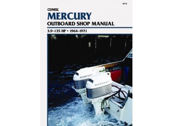 Mercury Outboard Shop Manual 3.9-135 HP 1964-1971 (Clymer B719)