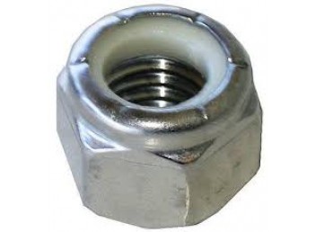 Stainless Locking nut with nylon insert 