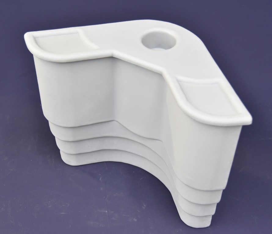 Corner Insert with Cup Holder Pontoon Boat Furniture