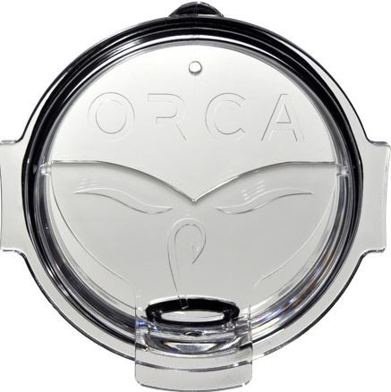 Orca Chaser Whale Tail Flip Top Lid